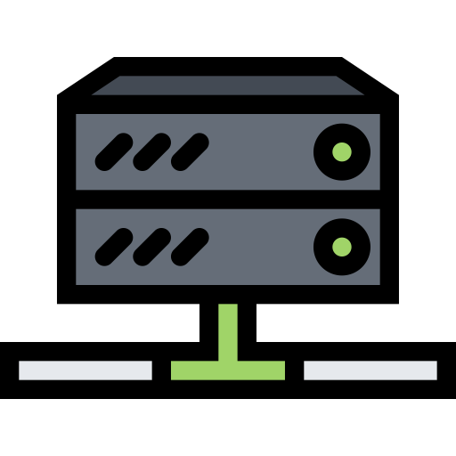 Server svg vector icon
