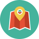location, map, marker, navigation, pin icon