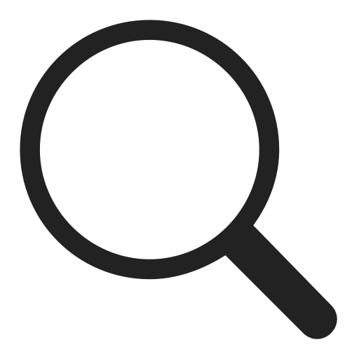 Magnifier svg vector icon