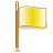flag,yellow icon