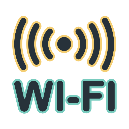 Color Wi Fi svg vector icon