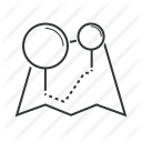 gps, location, map, maps, marker, navigation, pointer icon