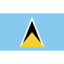 ensign, flag, lucia, nation svg vector icon