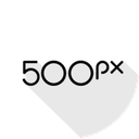 500px, circle, material icon