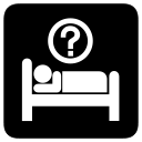 hotel, information svg vector icon