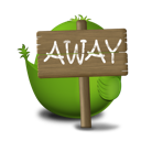 away,bird icon