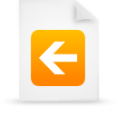 file,document,paper,orange icon