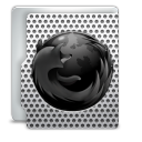 firefox,metal,browser icon