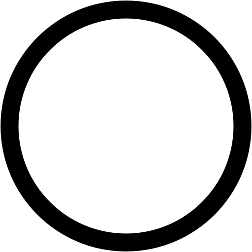 Round svg vector icon