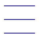hamburger menu, list, menu, sentences, text svg vector icon