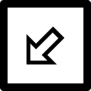 arrow, direction, point, pointer svg vector icon