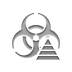 quarantine,pyramid icon