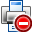 printer,delete,del,remove,print icon