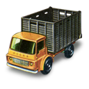 cattle, truck icon