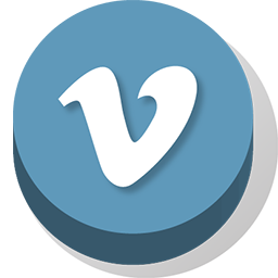buttonz,vimeo icon