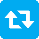 retweet svg vector icon