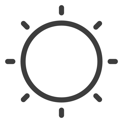 Brightness svg vector icon