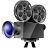 camera, cinema, entertainment, film, media, movie, photo, play, player, record, recording, television, theater, theatre, tv, video, video camera icon