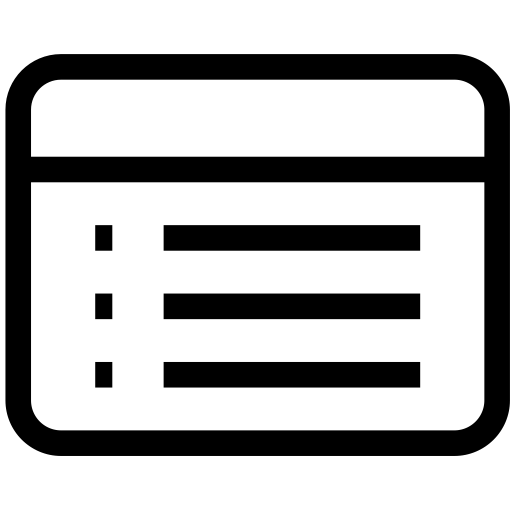 List Alt svg vector icon
