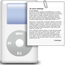 ipod,document,directory,dir,file,paper icon