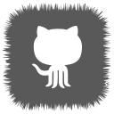 github, media, social svg vector icon