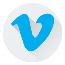 audio, logo, media, player, social, video, vimeo svg vector icon