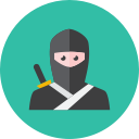 ninja svg vector icon