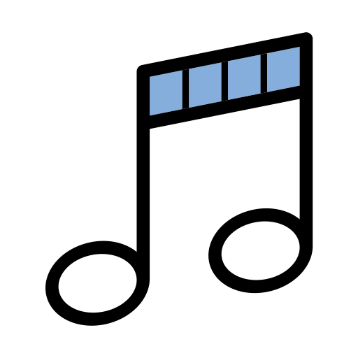 Music svg vector icon