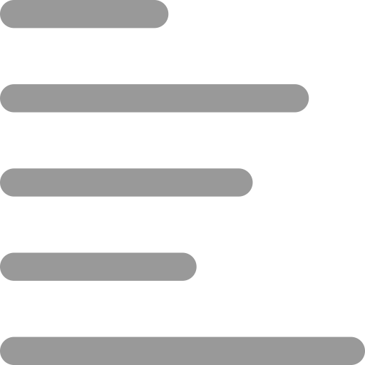 Align Left svg vector icon