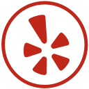 communication, shape, yelp svg vector icon