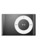 ipod,shuffle,black icon