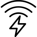 apple, charging, wireless svg vector icon
