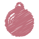 ball, bauble, christmas, decoration, holiday, light, scribble svg vector icon