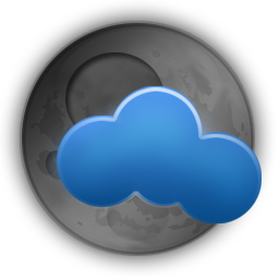 weezle,moon,cloud icon