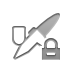 airbrush,lock icon