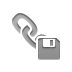 link,diskette icon
