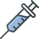 addiction, dose, drug, syringe svg vector icon