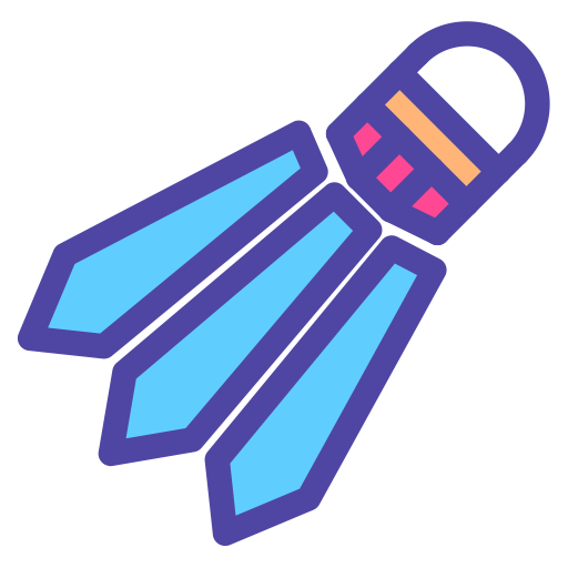 Badminton svg vector icon