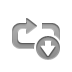 repeat,down icon