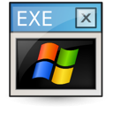 dos, executable, ms icon