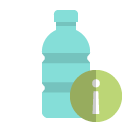 plastic,bottle,info icon