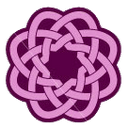 mauveknot,knot,knotting icon