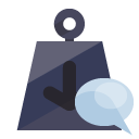 weight,speech,bubble icon