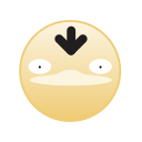 cute, go, monster, pokemon, psyduck svg vector icon