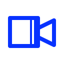 cam, camera, record, video svg vector icon