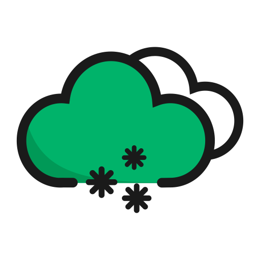 Snow svg vector icon