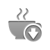 coffee,down icon