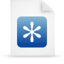 blue, document, file, paper icon