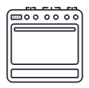 cooker, cooking, hot, meal, restaurant svg vector icon