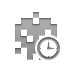 alien,clock icon